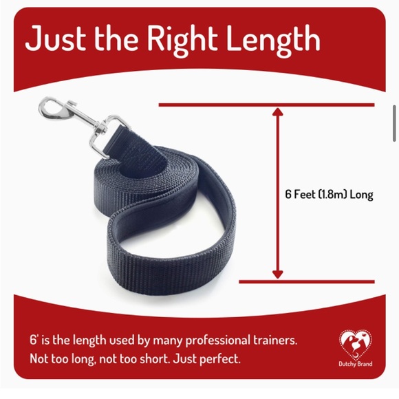 Dog Leash for Medium, Large and Small Dogs - 6 Foot - Picture 7 of 7